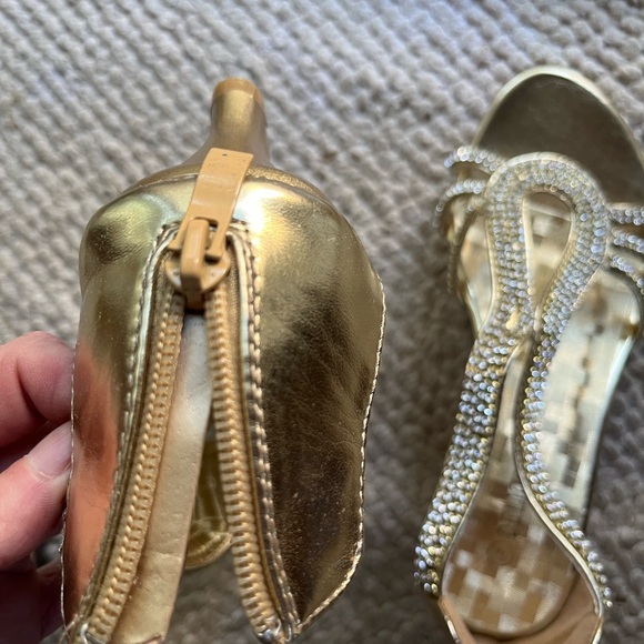 Delicacy Angel-36 Gold Womens sandals 6 NEW - Picture 8 of 8